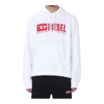 Sweat  capuche diesel - s - ginn - hood - l5 - blanc - m - homme