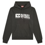 Sweat  capuche diesel - s - ginn - hood - l5 - gris - s - homme