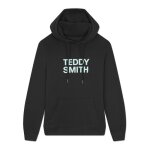 Sweat  capuche enfant teddy smith siclass - noir - manches longues - 1 poche kangourou