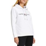 Sweat  capuche - tommy hilfiger - esseantial - blanc - manches longues - 70% coton