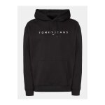 Sweat capuche essentiel - tommy jeans - homme - col capuche - manches longues - noir Sweat capuche essentiel - tommy jeans - homme - col capuche - manches longues - noir