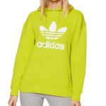Sweat  capuche vert femme adidas hoodie