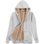 Sweat  capuche femme doubl polaire chaud veste dhiver  manches longues zippe veste jacket dcontract ...