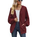 Sweat  capuche femme insfity - bordeaux - col  capuche - manches longues - zippe