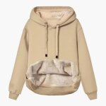 Sweat à capuche femme polaire vitata - très chaud - grande taille s - 5xl Sweat à capuche femme polaire vitata - très chaud - grande taille s - 5xl