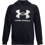 Sweat  capuche - under armour - rival fleece big logo - noir - garon - confort total