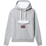 Sweat  capuche homme napapijri burgee wint 1 - gris np0a4fqk1601