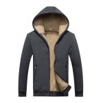 Sweat à capuche homme en polaire chaud hiver - insfity - couleur gris - col capuche - manches longues ... Sweat à capuche homme en polaire chaud hiver - insfity - couleur gris - col capuche - manches longues ...