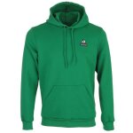 Sweat capuche hooded ess hoody n2 m - le coq sportif - vert - manches longues - col capuche - homme