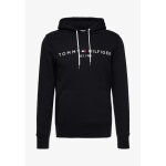 Sweat à capuche - tommy hilfiger - est 1985 - noir - coton mélangé - poche kangourou Sweat à capuche - tommy hilfiger - est 1985 - noir - coton mélangé - poche kangourou
