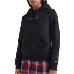 Sweat à capuche iconique coton bio - tommy jeans - femme - noir - col capuche - manches longues Sweat à capuche iconique coton bio - tommy jeans - femme - noir - col capuche - manches longues