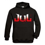 Sweat capuche - jul - enfant - 12 / 13 ans - noir - manches longues - poche ventrale