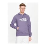 Sweat capuche logo brod - the north face - homme - violet - manches longues