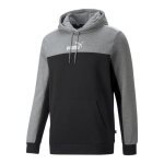 Sweat  capuche marine / gris homme puma ess block