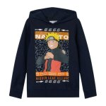 Sweat  capuche - name it - jakari - garon - naruto - bleu fonc - manches longues