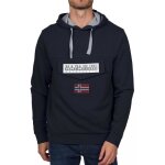 Sweatshirt  capuche napapijri burgee - bleu marine - xl
