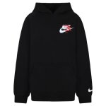 Sweat � capuche - nike - small mashup - noir - enfant - manches longues