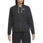Sweat � capuche - nike - w nsw gym - taille m - couleur noir - manches longues