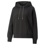 Sweat  capuche noir femme puma infuse
