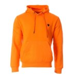 Sweat  capuche orange homme redskins makit poster