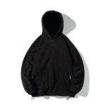 Sweat à capuche en polaire vitata - homme / femme - grande taille m - 5xl - noir / gris / beige Sweat à capuche en polaire vitata - homme / femme - grande taille m - 5xl - noir / gris / beige