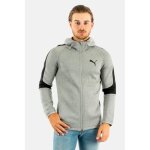 Sweat  capuche - puma - fd evocore - gris - manches longues - cordon de serrage