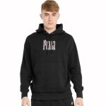 Sweat puma homme downtown graphic hoodie tr noir coton