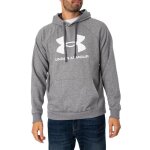 Sweat  capuche rival en polaire - under armour - homme - gris