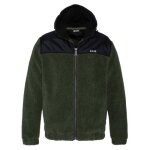 Sweat à capuche schott - zippe sherpa polaire - homme - vert - réf. swward2 - kaki Sweat à capuche schott - zippe sherpa polaire - homme - vert - réf. swward2 - kaki
