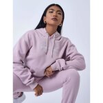 Sweat � capuche signature - project x paris - femme - rose - manches longues - col capuche