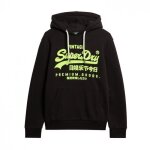 Sweat à capuche - superdry - neon vl ub - noir - 3xl - homme Sweat à capuche - superdry - neon vl ub - noir - 3xl - homme