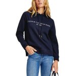Sweat  capuche - tommy hilfiger - esseantial - bleu - manches longues - 70% coton