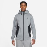 Sweat � capuche zipp� jordan dri - fit air gris pour homme - noir - xxl