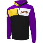 Sweat � capuche zipp� nba - mitchell & ness - los angeles lakers - homme - violet - manches longues
