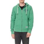 Sweat  capuche zipp - superdry - track & field - vert - homme - manches longues