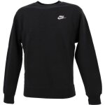 Nike sweat - shirt club fleece noir - bv2662 - 010