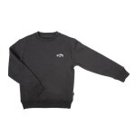 Sweat col rond enfant billabong - noir - manches longues - col arrondi