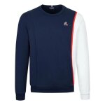 Sweat le coq sportif - modle 2220289 - bleu marine blanc et rouge - manches longues