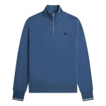 Sweat coton fred perry bleu - vêtement - homme - manches longues Sweat coton fred perry bleu - vêtement - homme - manches longues