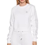 Sweat crop blanc femme adidas hf7531