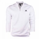 Sweat demi zip gu5090 / gr3105 homme adidas originals - blanc - manches longues - col montant