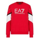 Sweat - ea7 emporio armani - homme - manches longues - rouge Sweat - ea7 emporio armani - homme - manches longues - rouge
