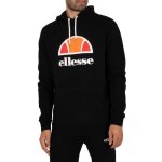 Sweat  capuche - ellesse - dahryl - noir - manches longues - poche kangourou