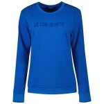 Sweat femme - coq sportif - manches longues - bleu - coton / lasthanne - confortable