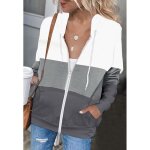 Sweat femme zippé hoodies casual sweats à capuche chaud sweatshirt manches longues veste sportswear - ... Sweat femme zippé hoodies casual sweats à capuche chaud sweatshirt manches longues veste sportswear - ...