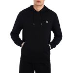 Sweat fred perry noire ribetes pour homme
