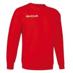 Sweats givova one rouge - homme / adulte - v�tement - manches longues - col capuche