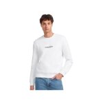 Sweat guess homme front g blanc coton