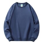 Sweat homme - insfity - col rond - manches longues - coton - bleu