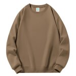 Sweat homme - insfity - col rond - manches longues - coton - kaki